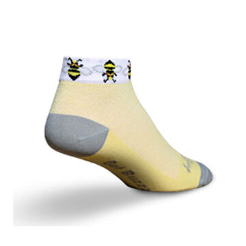 SockGuy Womens Bees Bicycling Sock
