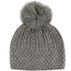 Mitchies Matchings Womens Cable Knit Sparkle Crystal Beanie
