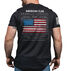 Nine Line Apparel Mens American Flag Schematic Short-Sleeve Shirt