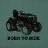 Life is Good Mens Born To Ride Mower Crusher Short-Sleeve T-Shirt