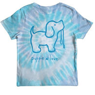 Puppie Love Youth Tie Dye #4 Short-Sleeve Shirt