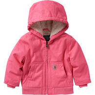 Carhartt Infant/Toddler Canvas Front-Zip Insulated Hooded Active Jac Jacket