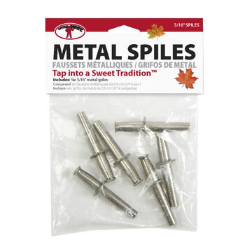 Little Giant Tree Tapping 5/16 Metal Spile - 6 Pk.