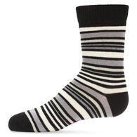 MeMoi Boy's Multi Stripe Crew Sock