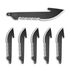 Outdoor Edge RazorSafe System 2.5 Drop Point Replacement Blade - 6 Pk.