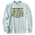 Carhartt Mens Relaxed Fit Midweight Camo Flag Graphic Long-Sleeve T-Shirt
