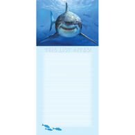 Pumpernickel Press Smiley Shark Magnetic List Notepad