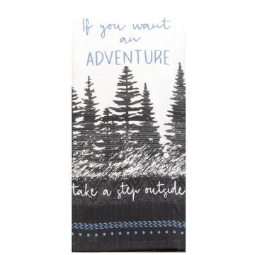 Kay Dee Designs Wildwoods Lodge Adventure Dual Purpose Terry Towel