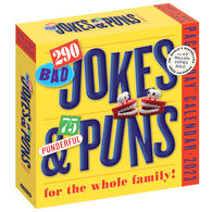 290 Bad Jokes & 75 Punderful Puns 2023 Page-A-Day Calendar by Workman Publishing