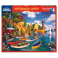 White Mountain Jigsaw Puzzle - Mediterranean Harbor