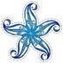 Sticker Cabana Starfish Sticker