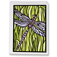 Sarah Angst Art Dragonfly Greeting Card