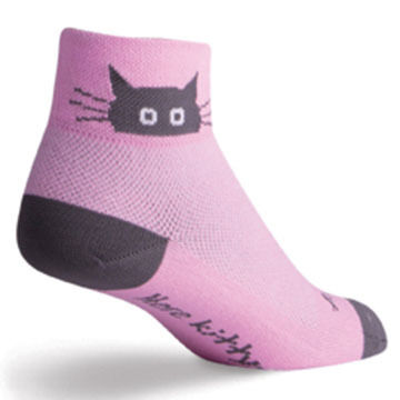 SockGuy Womens Whiskers Bicycling Sock
