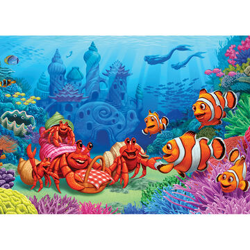 Cobble Hill Tray Puzzle - Clownfish Gathering