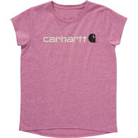 Carhartt Toddler Girl's Core Logo Short-Sleeve Shirt