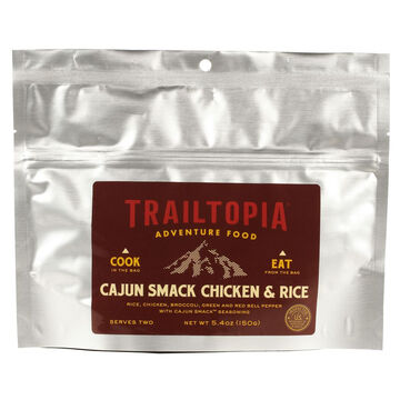 Trailtopia GF Cajun Smack Chicken & Rice Meal - 2 Servings
