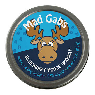 Mad Gabs Blueberry Moose Smooch Tin Lip Balm