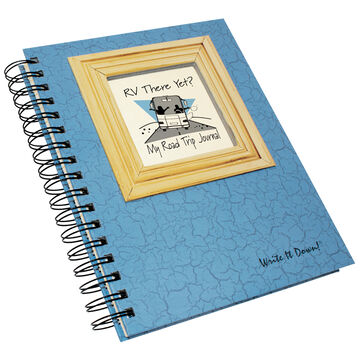 Journals Unlimited RV There Yet? - My Road Trip Journal - Light Blue