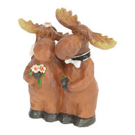 Slifka Sales Co Wedding Moose Figurine