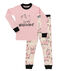 Lazy One Girls Hogs & Kisses Long-Sleeve Pajama Set, 2-Piece