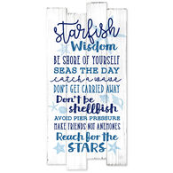 Giftcraft Starfish Wisdom Wall Sign