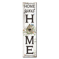 My Word! Home Sweet Home Birdhouse Stand-Out Tall Sign