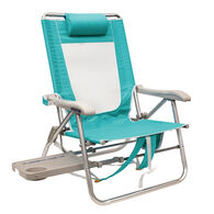 GCI Outdoor Big Surf Reclining Beach Chair w/ Slide Table