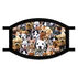 Odd Sox Unisex Adult Puppies Face Mask