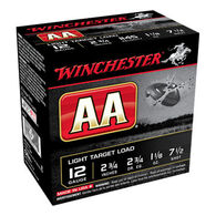 Winchester AA Target 12 GA 2-3/4" 1-1/8 oz. #7-1/2 Dram 2-3/4 Shotshell Ammo (25)
