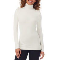 Cuddl Duds Women's Softwear With Stretch Turtleneck Long-Sleeve Baselayer Top