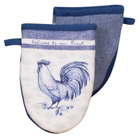 Kay Dee Designs Blue Rooster Grabber Mitt