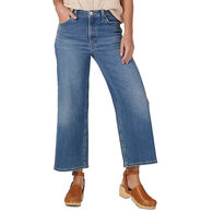 Lee Jeans Women's Relaxed Fit A-Line Crop High Rise Jean