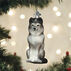 Old World Christmas Sitting Wolf Ornament