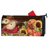 MailWraps Autumn Scarecrow Magnetic Mailbox Cover