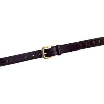 Lavin Mens Oil-Tanned with Links Leather Belt