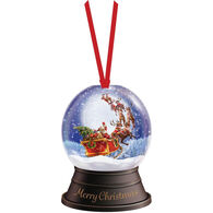LPG Greetings Santa Snow Globe Ornament Boxed Christmas Cards
