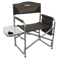 Portal Aluminum Director's Chair w/ Side Table & Kittery Trading Post Logo