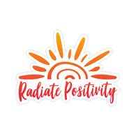 Sticker Cabana Radiate Positivity Sticker