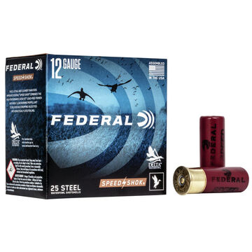 Federal Speed-Shok Steel Waterfowl Load 12 GA 2-3/4 1-1/8 oz. BB Shotshell Ammo (25)