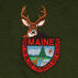 Maine Inland Fisheries and Wildlife Mens Short-Sleeve T-Shirt - Deer