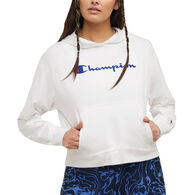 Champion Women's Script Logo Graphic T-Shirt Hoodie