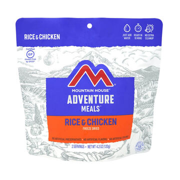 Mountain House Rice & Chicken GF Meal - 2 Servings