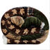 Carstens Inc. Tree Plaid Plush Sherpa Fleece Throw Blanket