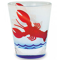 Cape Shore Maine Lobster Frosted Shot Glass