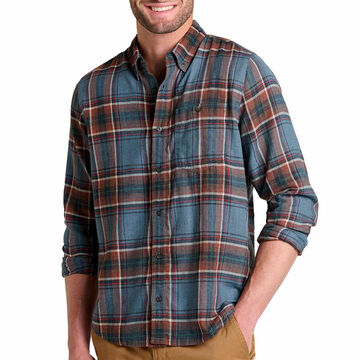 Toad&Co Mens Airsmyth Recycled Flannel Long-Sleeve Shirt