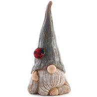 Giftcraft Barn Gnome w/ Ladybug