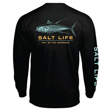 Salt Life Mens Deep Ventures Long-Sleeve T-Shirt