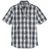 Carhartt Mens Essential Plaid Button-Down Short-Sleeve Shirt