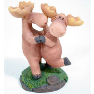 Slifka Sales Co Dancing Moose Couple Figurine
