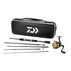 Daiwa D-Vec Carbon Case Executive Pack Travel Spinning Combo